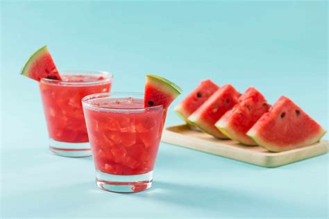 como fazer suco de melancia